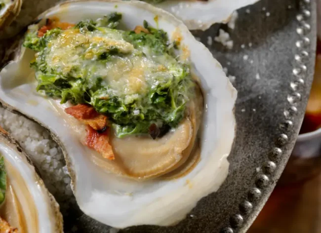 oysters rockefeller