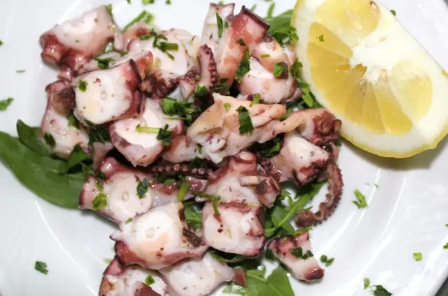 octopus salad