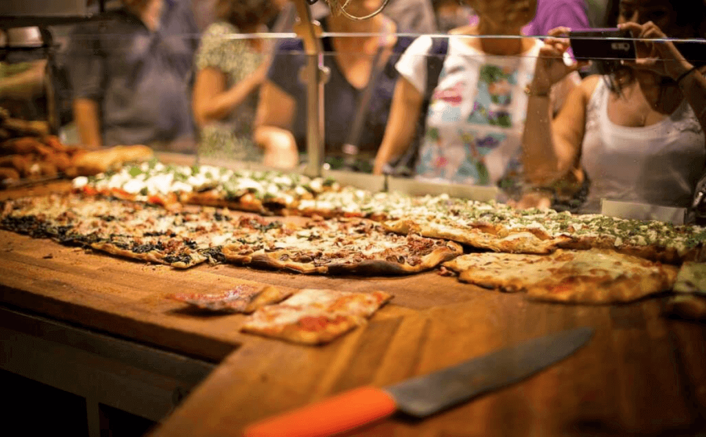 antico forno roscioli rome italy roman pizza