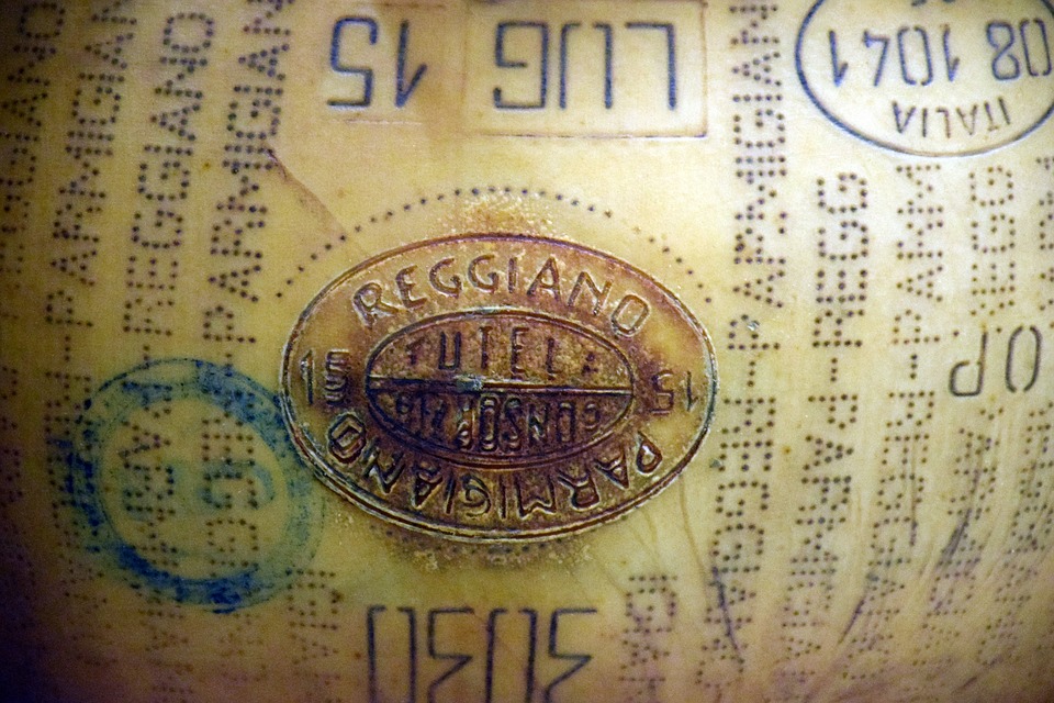 Parmigiano Reggiano's DOP Label