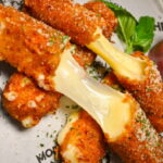 homemade mozzarella sticks by mortadella head