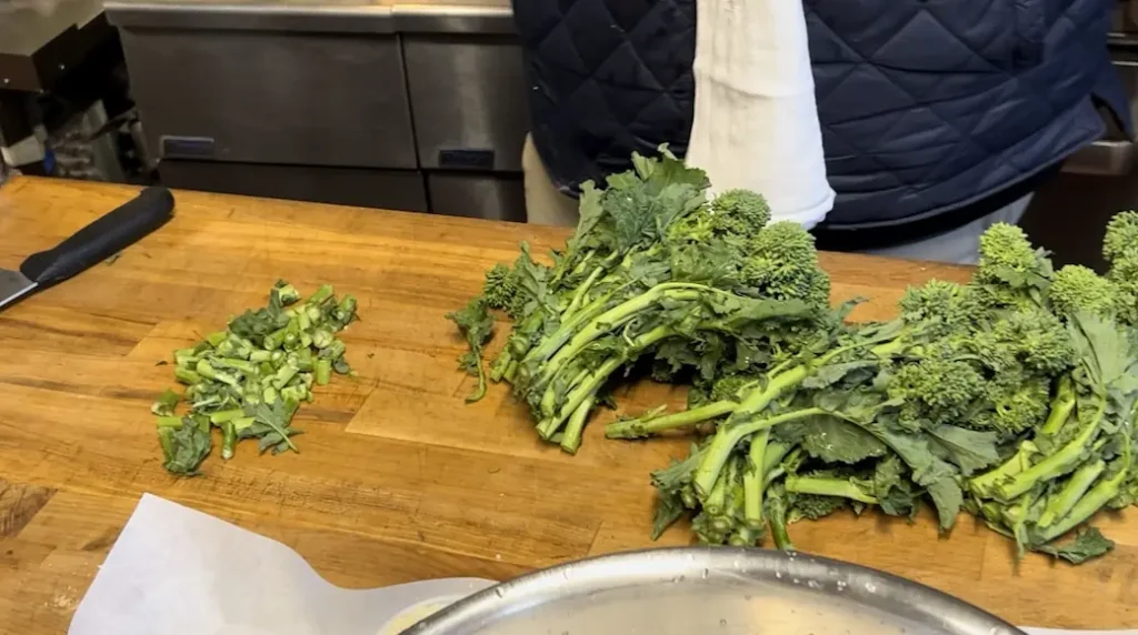 broccoli rabe recipe step 1