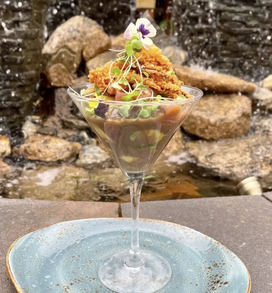 Los Andes' notorious Ceviche Martini