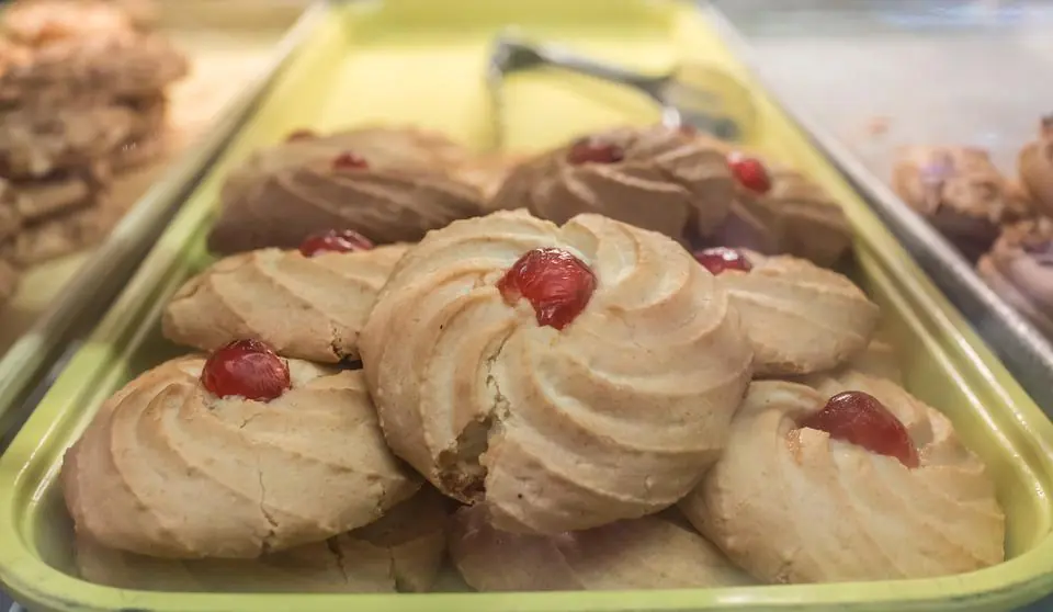 shortbread cookies made with butter