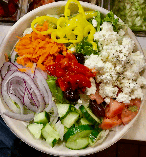 a greek salad
