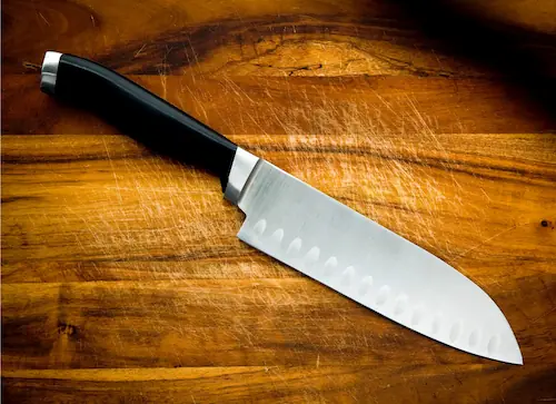a chef's knife