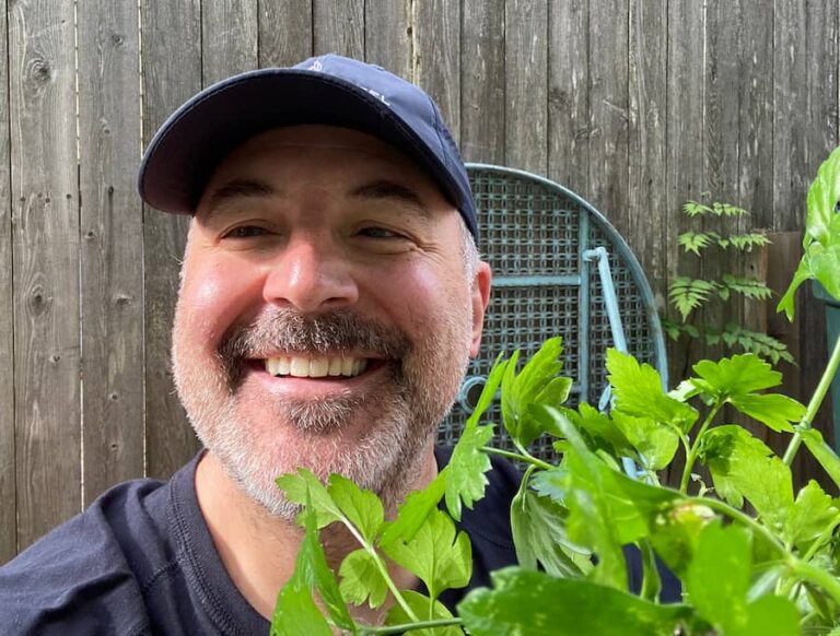 Chuck with fresh parsley