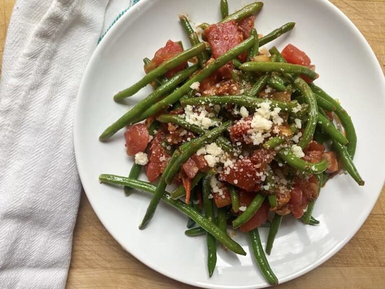 sauteed frozen green beans