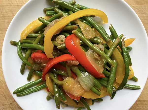 green beans with bell peppers for christmas