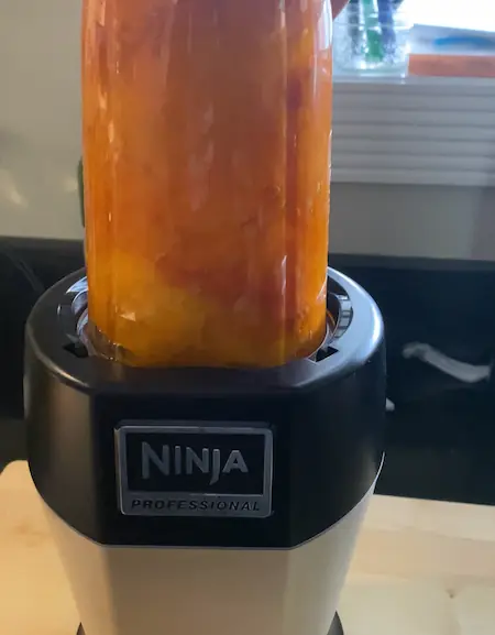 tomatoes in a food processor