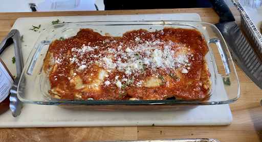 Put the remaining eggplant in freezer bags