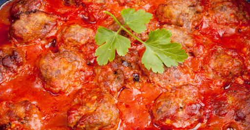 Reheating Meatballs and Sauce In a Large Pot 