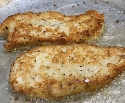 breaded chicken breast