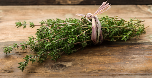 how to dry thyme