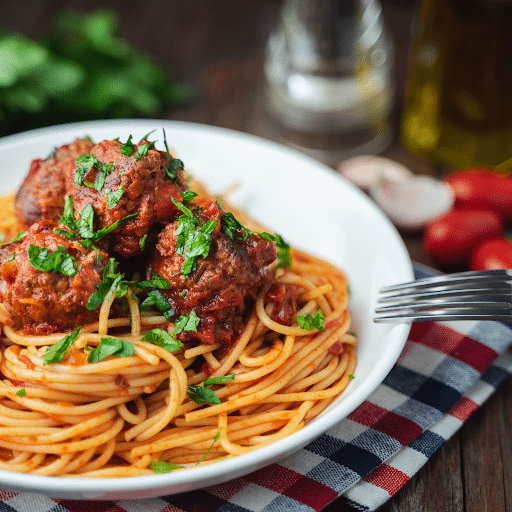 Spaghetti and Meatballs