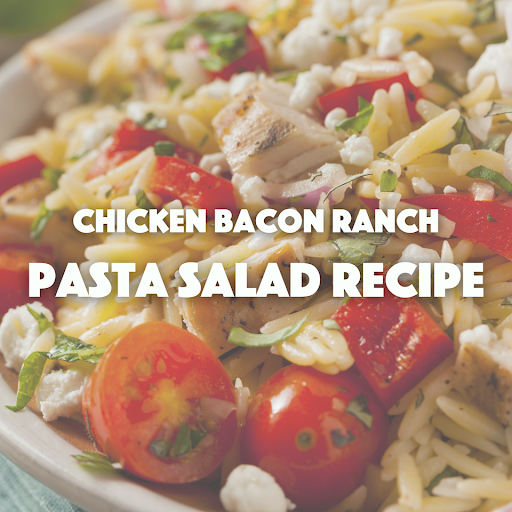Chicken Bacon Ranch Pasta Salad Recipe