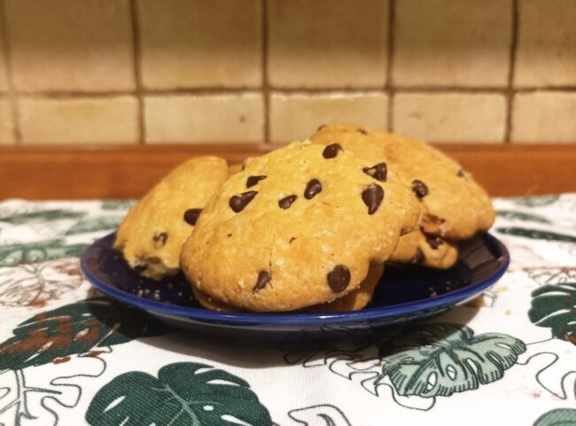 healthy chocolate chip cookies
