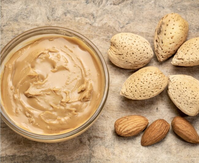 almond butter
