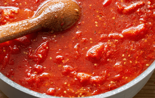 Tomato Basil Pasta - Sauce
