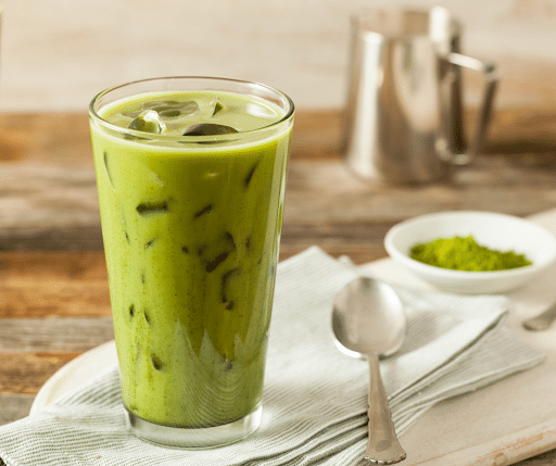 Oat Milk Matcha Latte (Hot or Iced) - Sunglow Kitchen