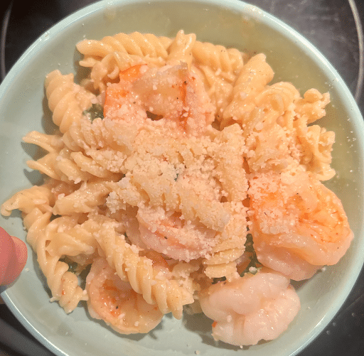 Red Lobster Shrimp Scampi Recipe - in a bowl