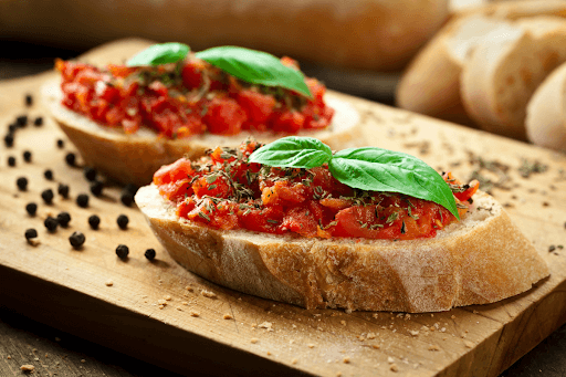 bruschetta alla caprese recipe