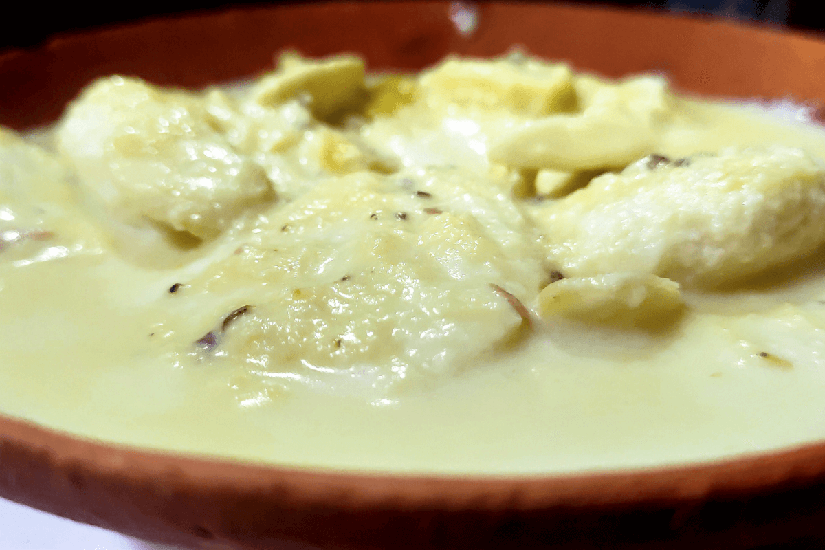 Homemade Rasmalai with ricotta cheese recipe