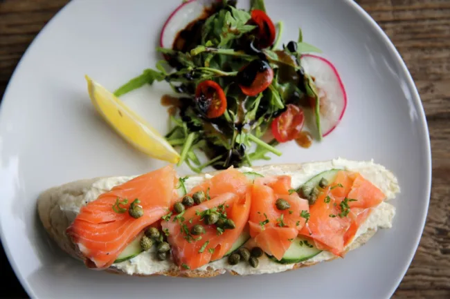 Seafood side dishes for thanksgiving-Smoked Salmon Crostini Recipe