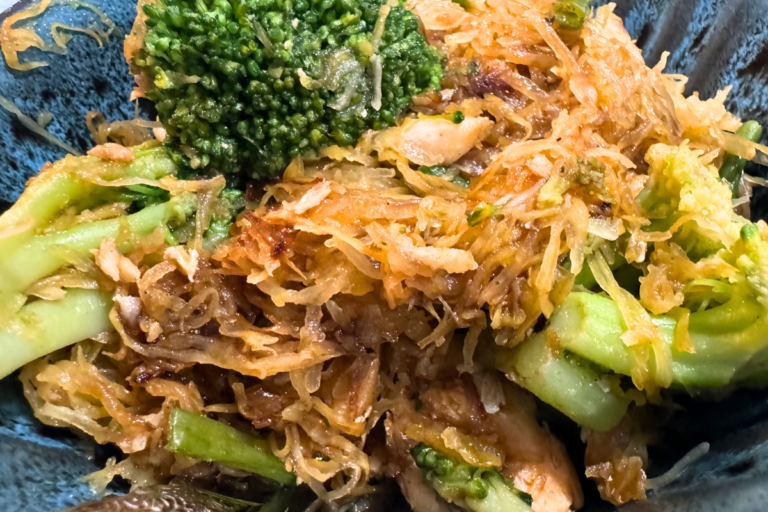 How to make easy spaghetti squash stir fry recipe