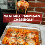 meatball parmesan casserole recipe