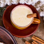 Homemade cappuccino eggnog recipe holiday coffee drinks