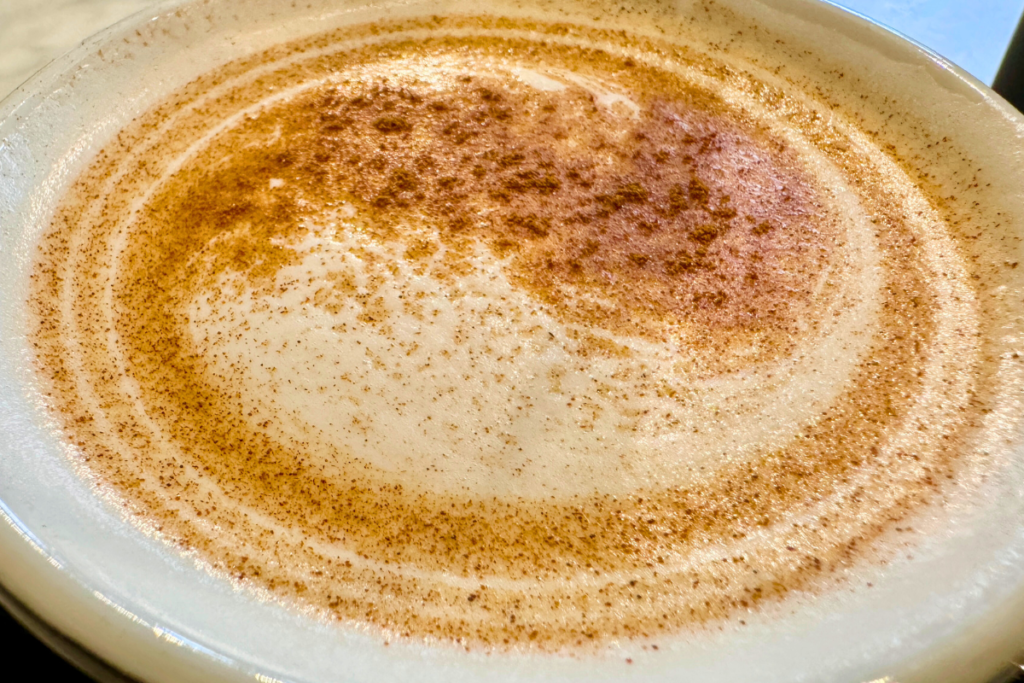 cappuccino eggnog - Homemade eggnog latte recipe holiday season coffee