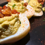 Homemade paleo deviled eggs recipe