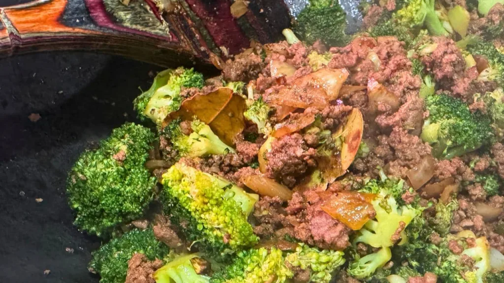 Ground beef and broccoli stir fry recipe-easy broccoli beef stir fry recipe