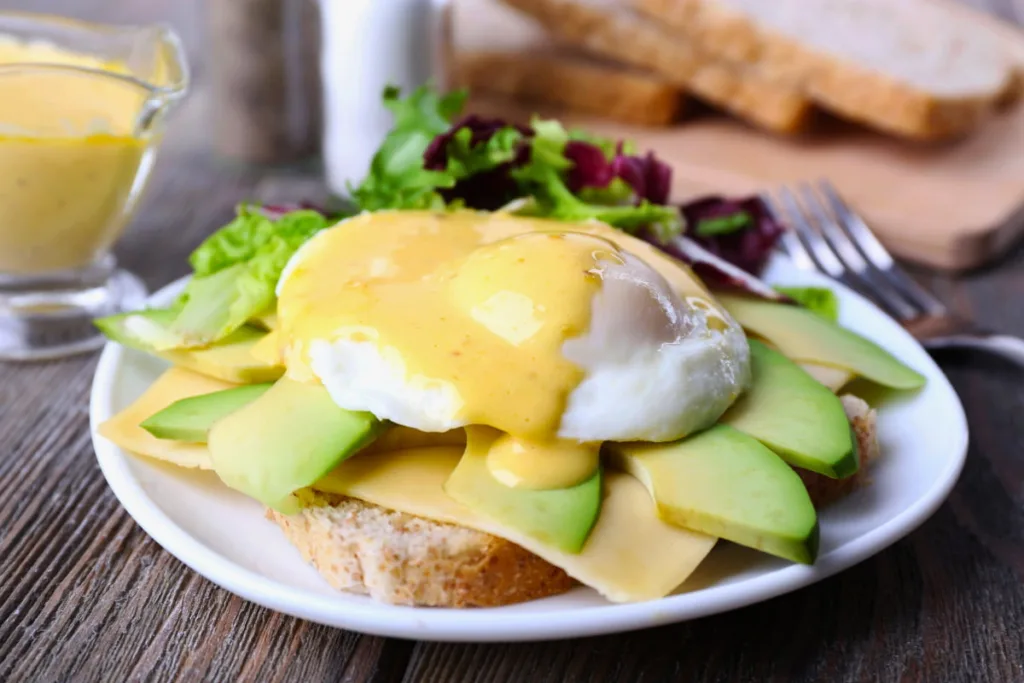 romantic breakfast ideas for him - best eggs benedict with avocado breakfast ideas