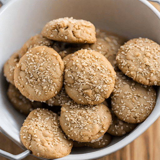Honey Sesame Cookies