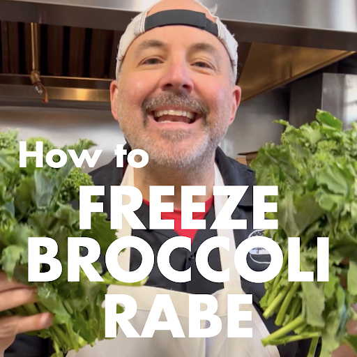 How to Freeze Broccoli Rabe