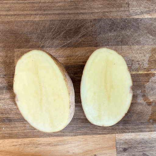 potato-cut in half