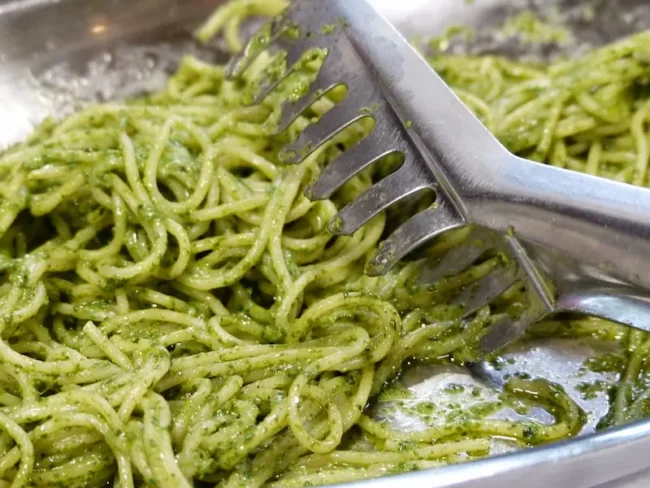 creamy pesto sauce recipe-parsley pesto pasta