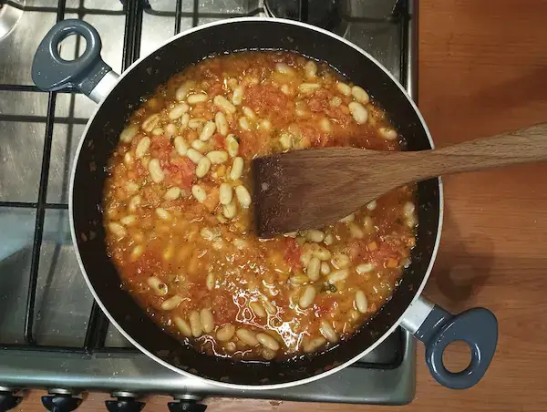 cooking beans