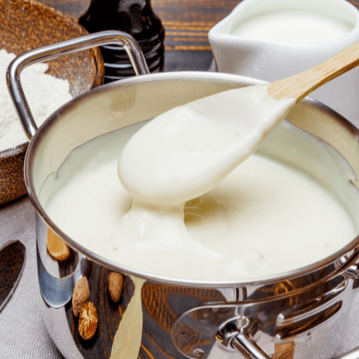 creamy bechamel sauce