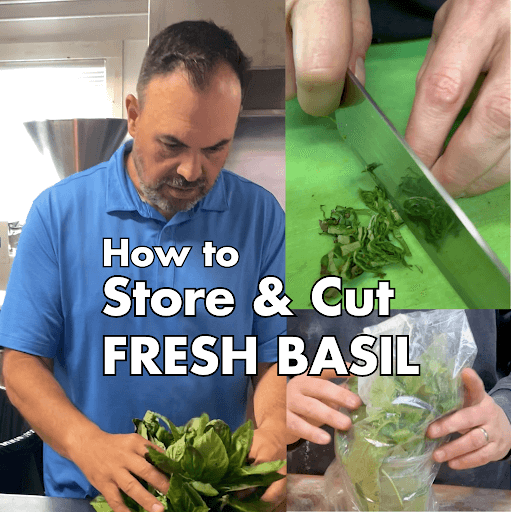 How to Cut Basil