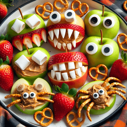 halloween apple snacks