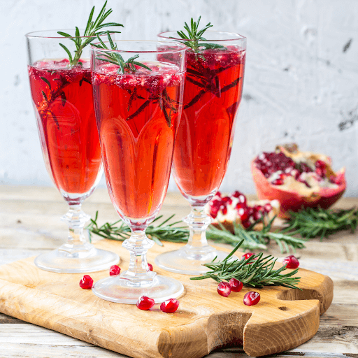 Cranberry Mimosa