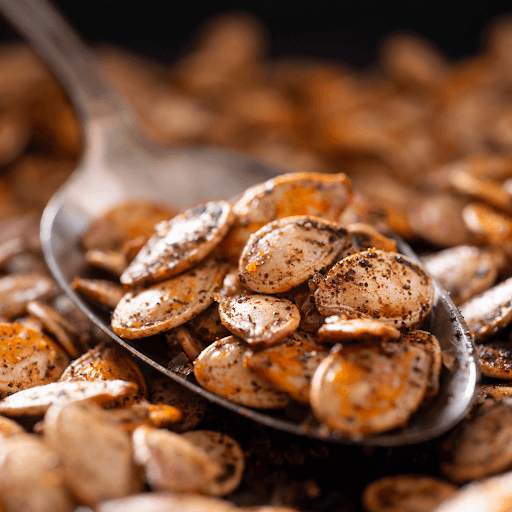 healthy air fryer snack recipes-Air Fryer Pumpkin Seeds