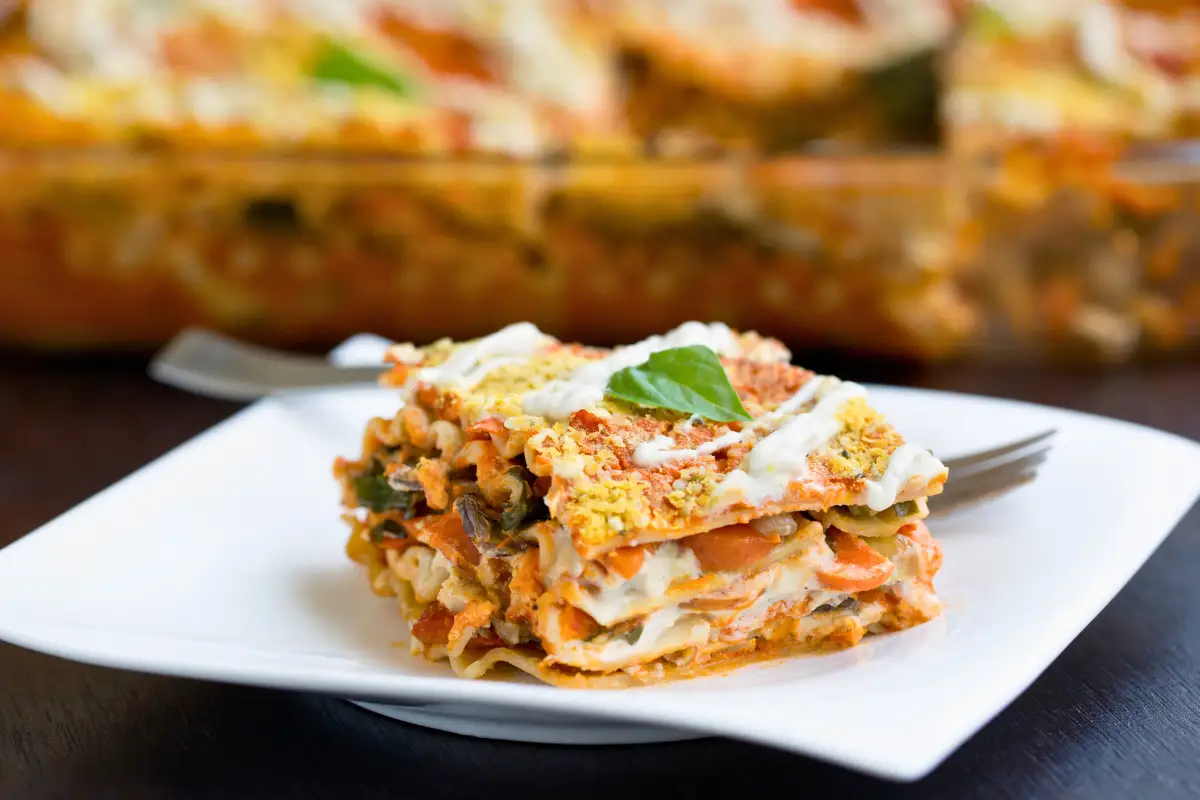 Easy no egg lasagna recipe