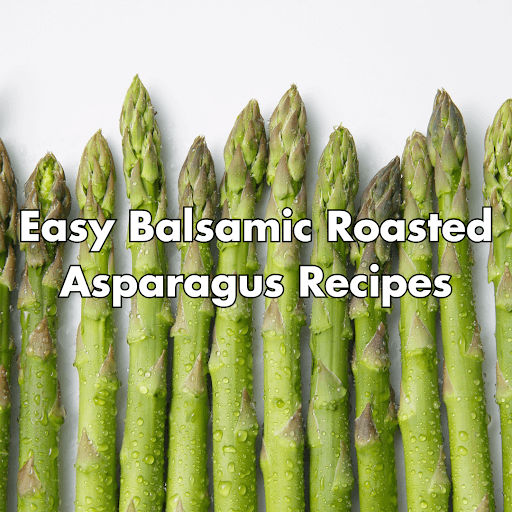 Fresh asparagus spears lined up with water droplets