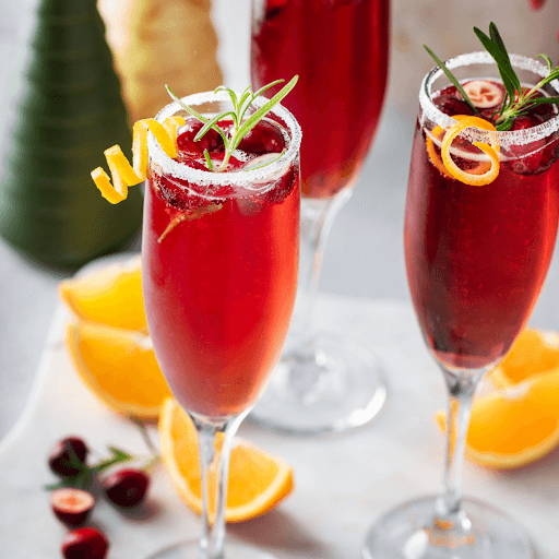 Sparkling Christmas Mimosa