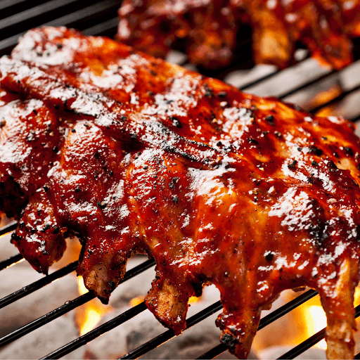 appetizers on the grill for tailgating-BBQ Ribs
