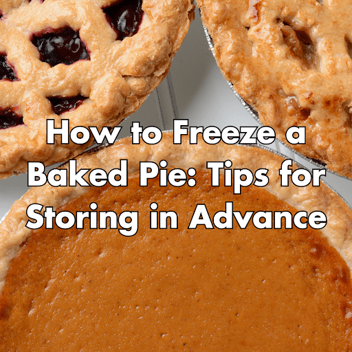 can you freeze a baked pie